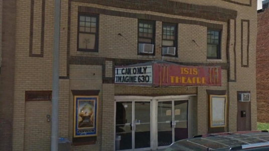 Theatre front prior to renovation