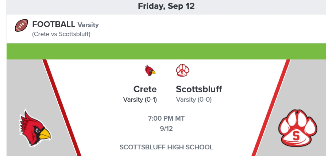 Crete Football game